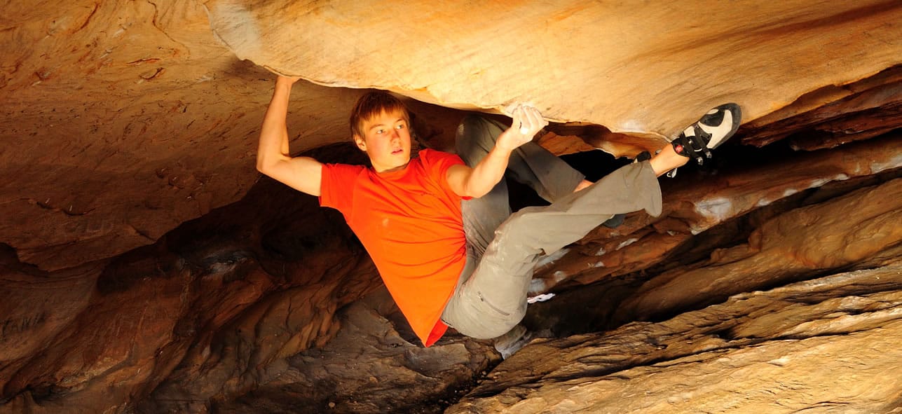Alex Megos Wheelchair 9a+ (Grampians) Australia